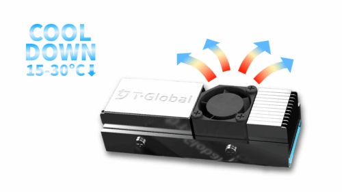 M.2 Fan SSD Thermal Module - cool down